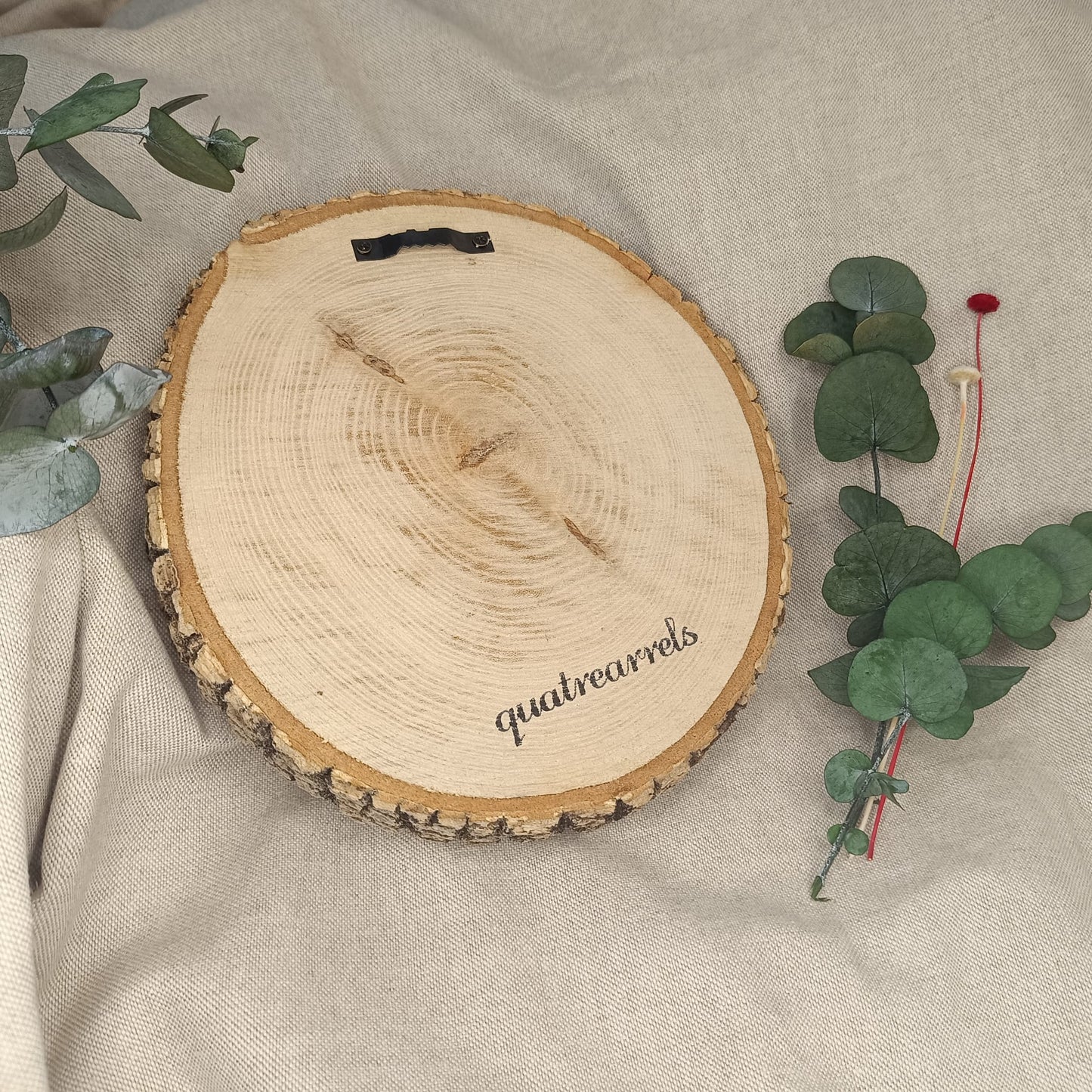 Rodaja madera personalizada